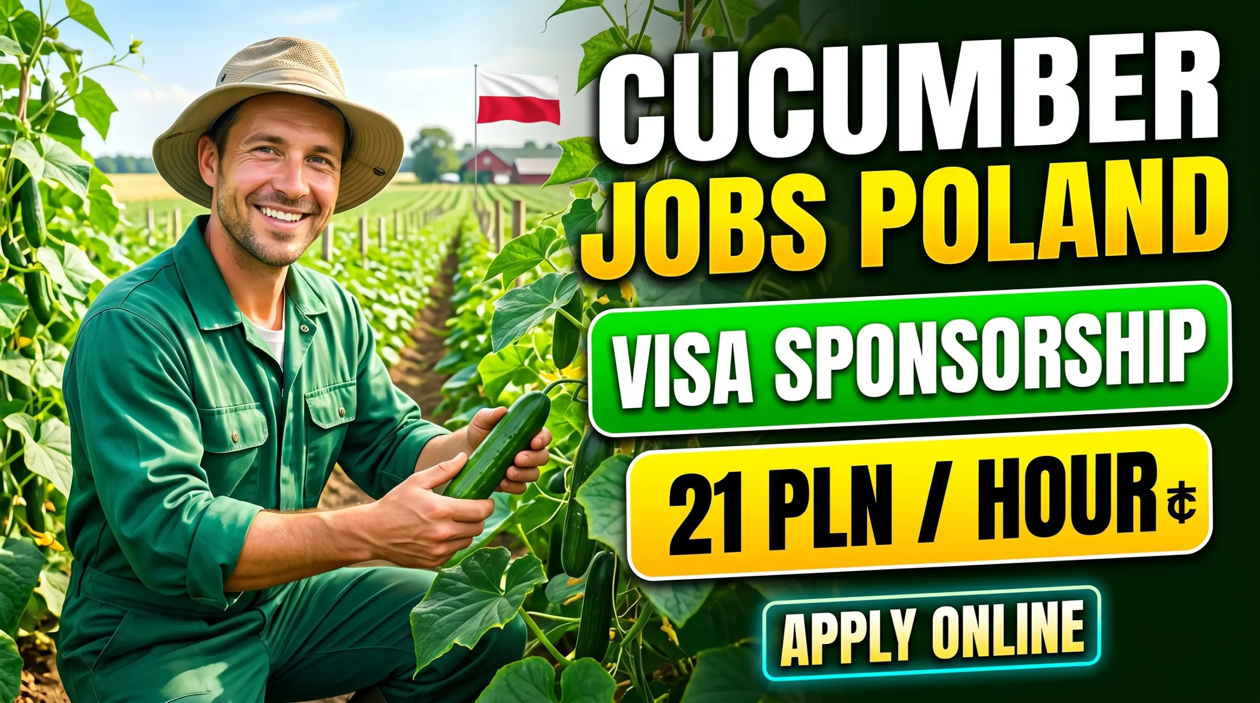 Cucumber Picking Jobs in Poland