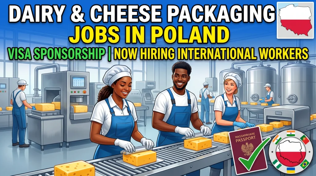 Dairy Production and Cheese Packaging Jobs in Poland