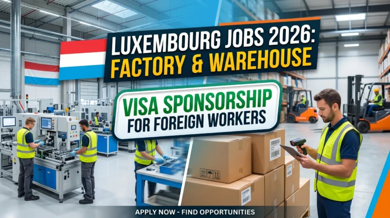 Factory and Warehouse Jobs in Luxembourg