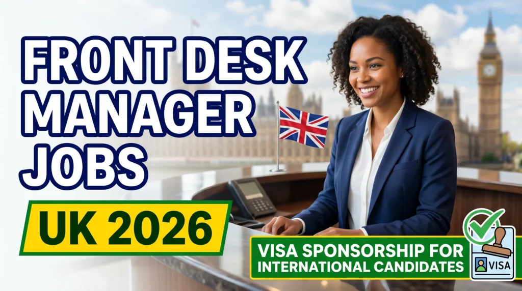 Front Desk Manager Jobs in the United Kingdom