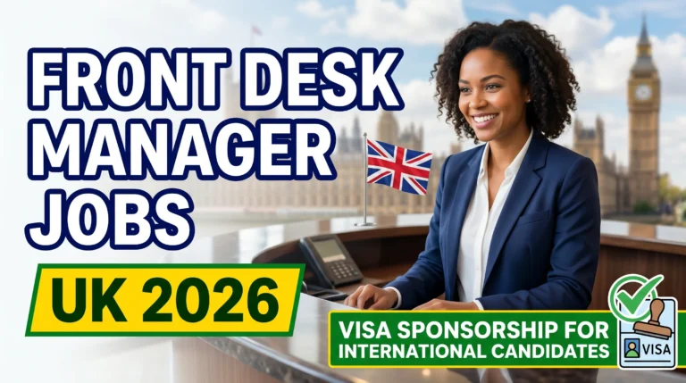 Front Desk Manager Jobs in the United Kingdom