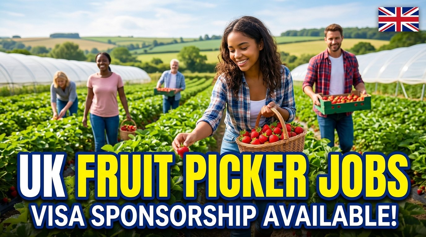 Seasonal Fruit Picker Jobs in the UK