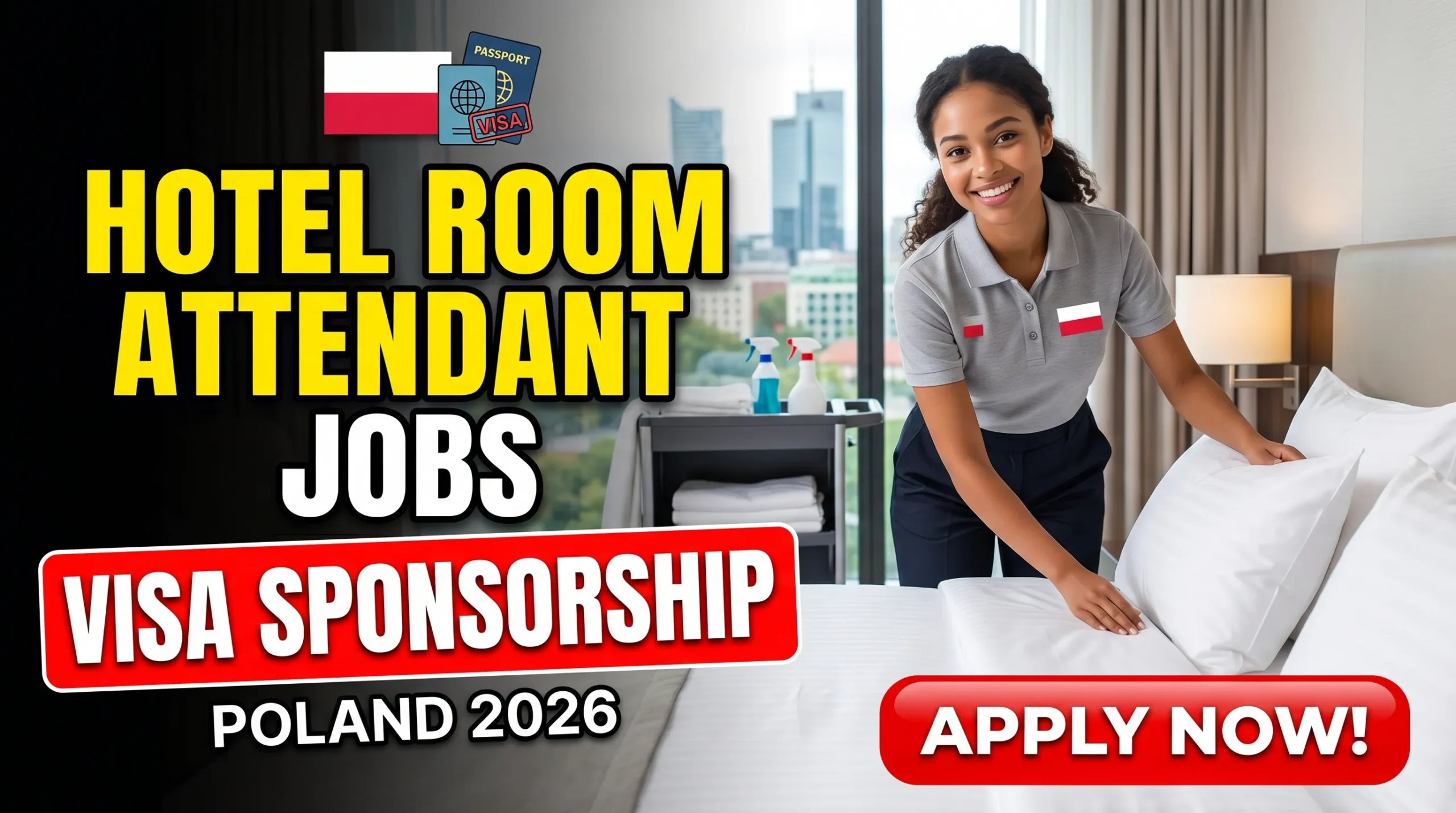 Hotel Room Attendant Jobs in Poland