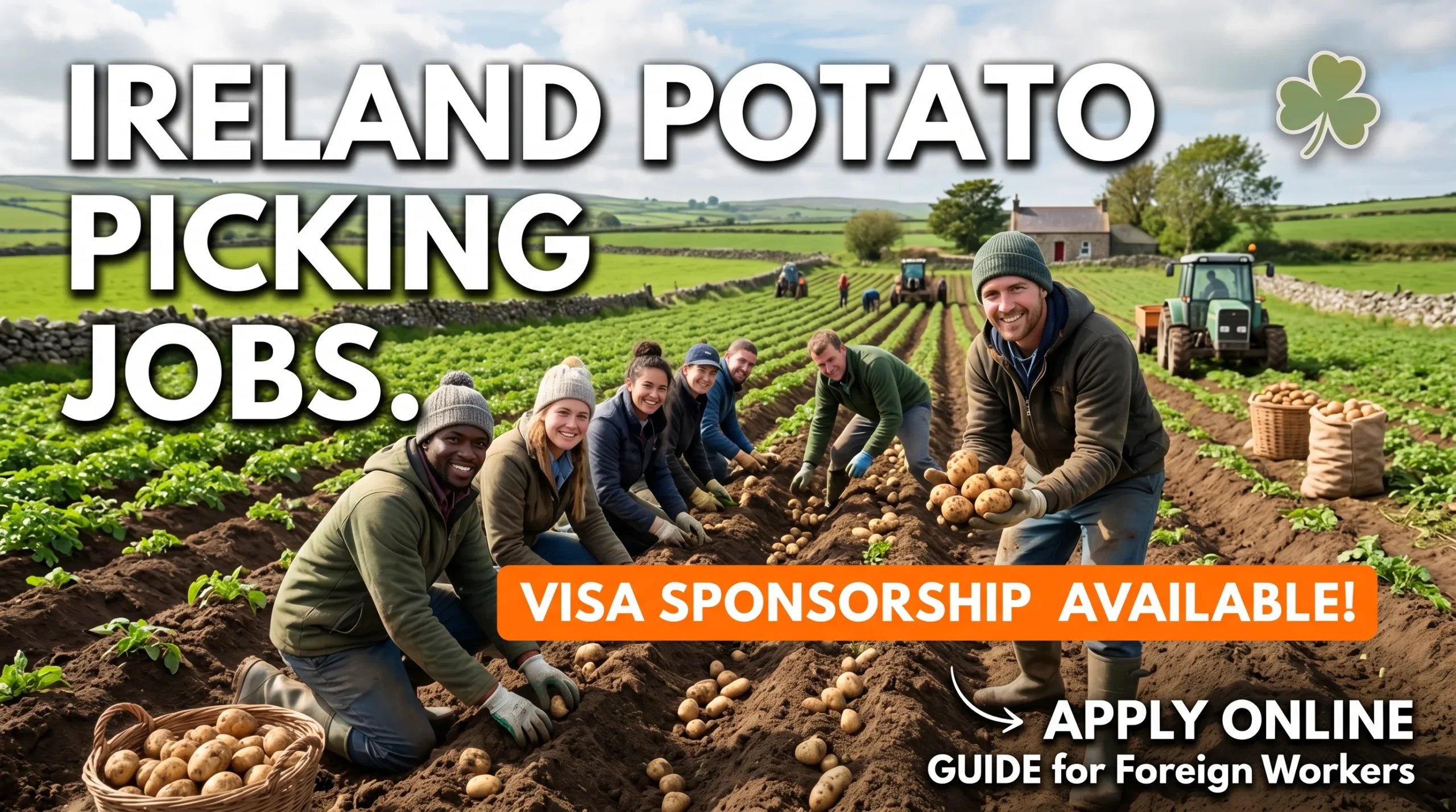Ireland Potato Picking Jobs