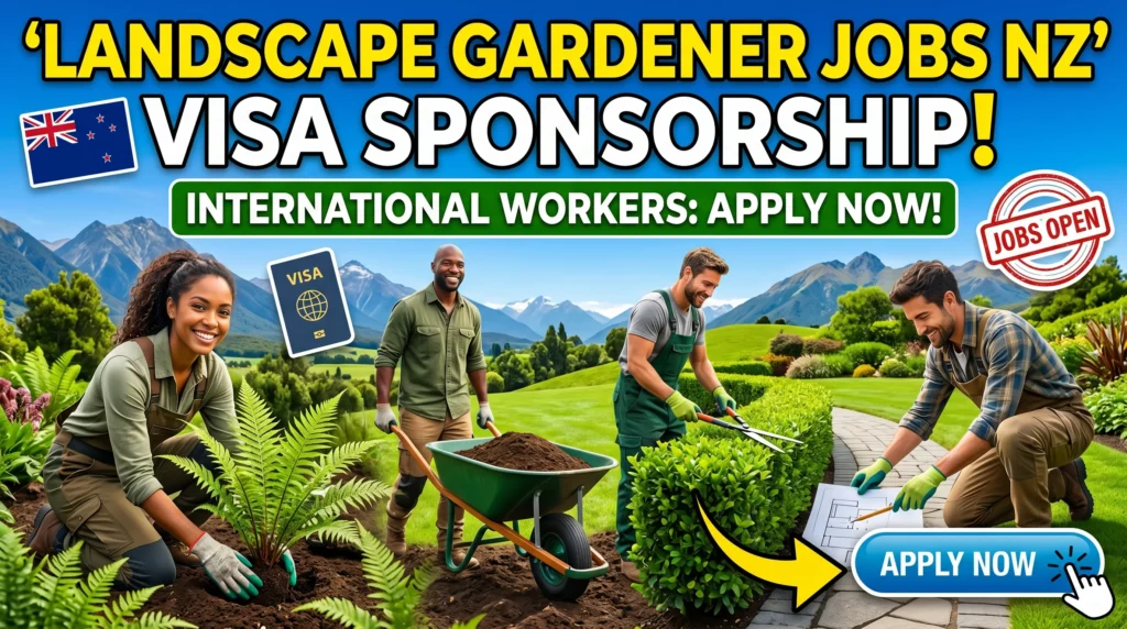 Landscape Gardener Jobs in New Zealand