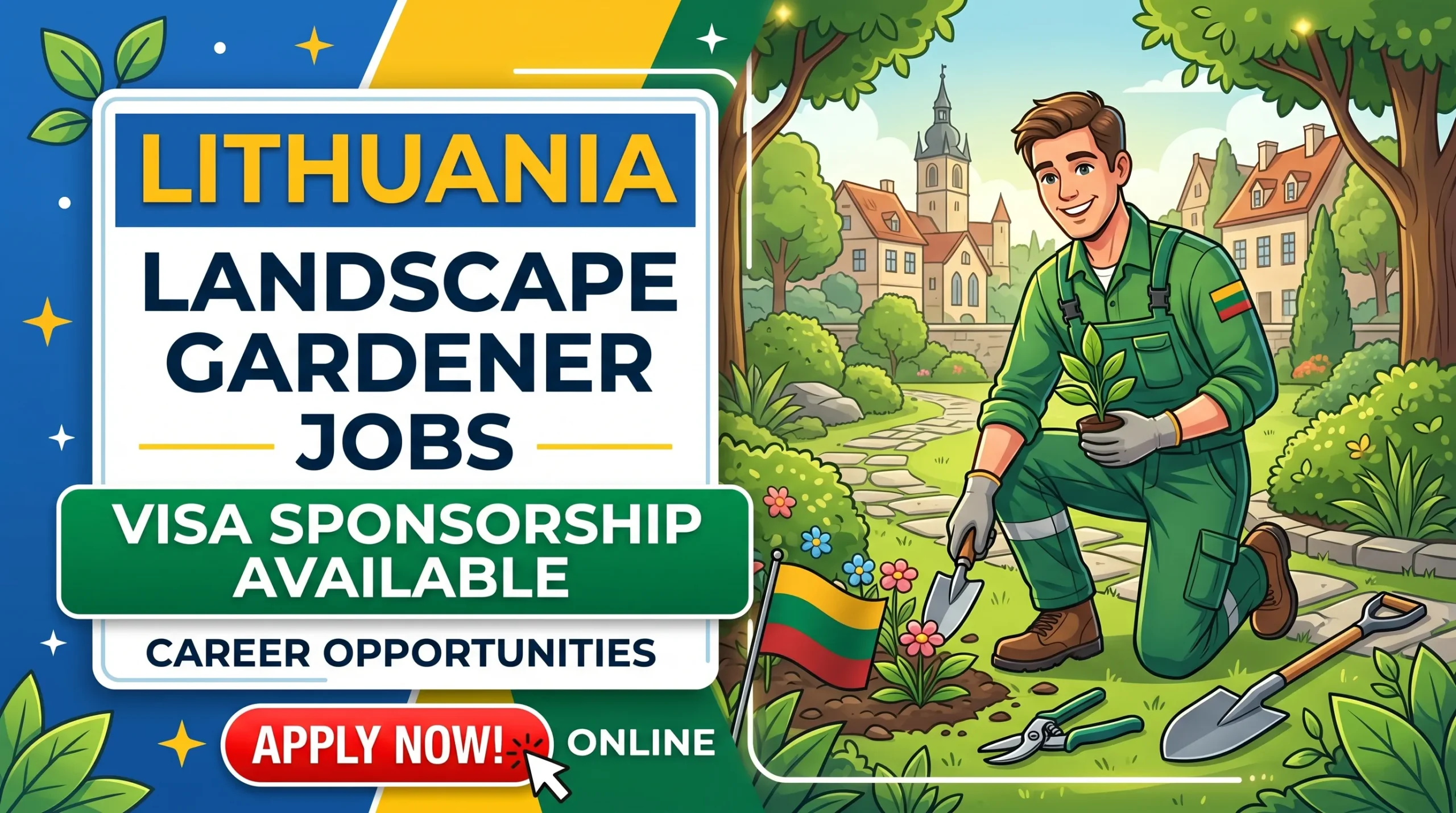 Lithuania Landscape Gardener Jobs