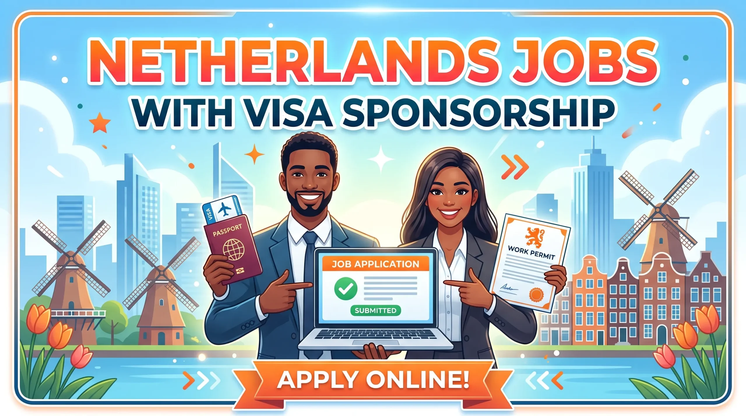 Netherlands Jobs with Visa Sponsorship
