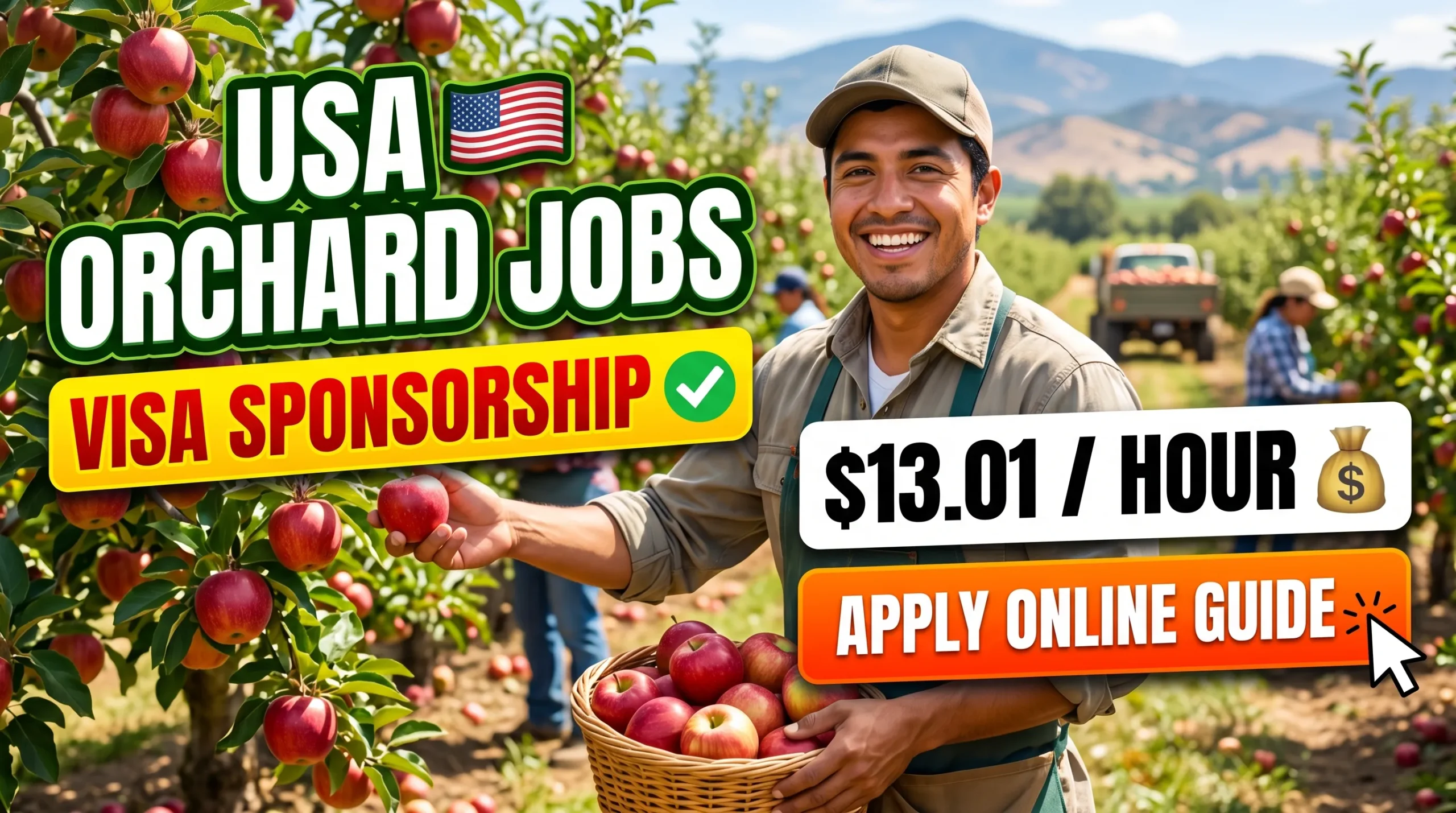Orchard Worker Jobs in the USA