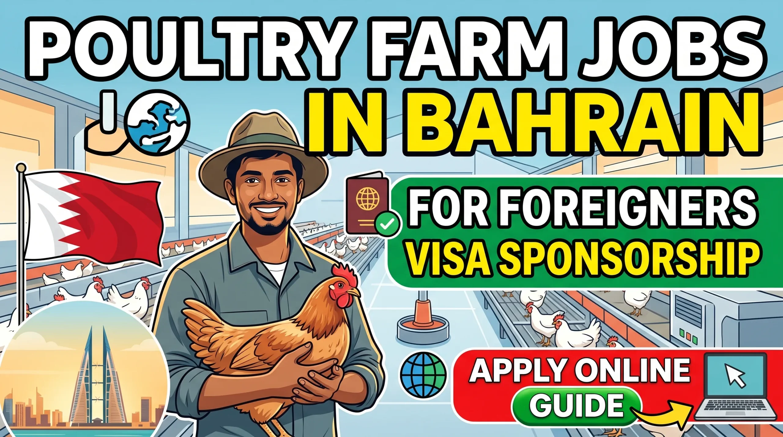 Poultry Farm Jobs in Bahrain