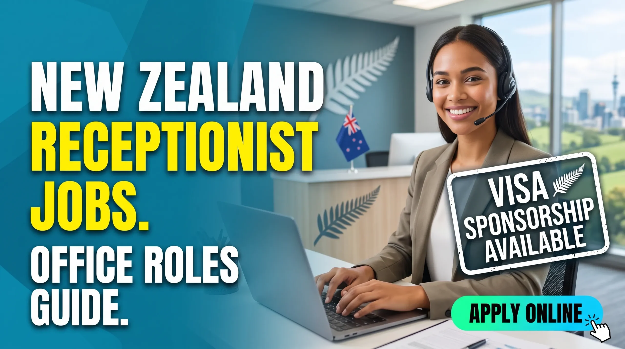 Receptionist Jobs in New Zealand