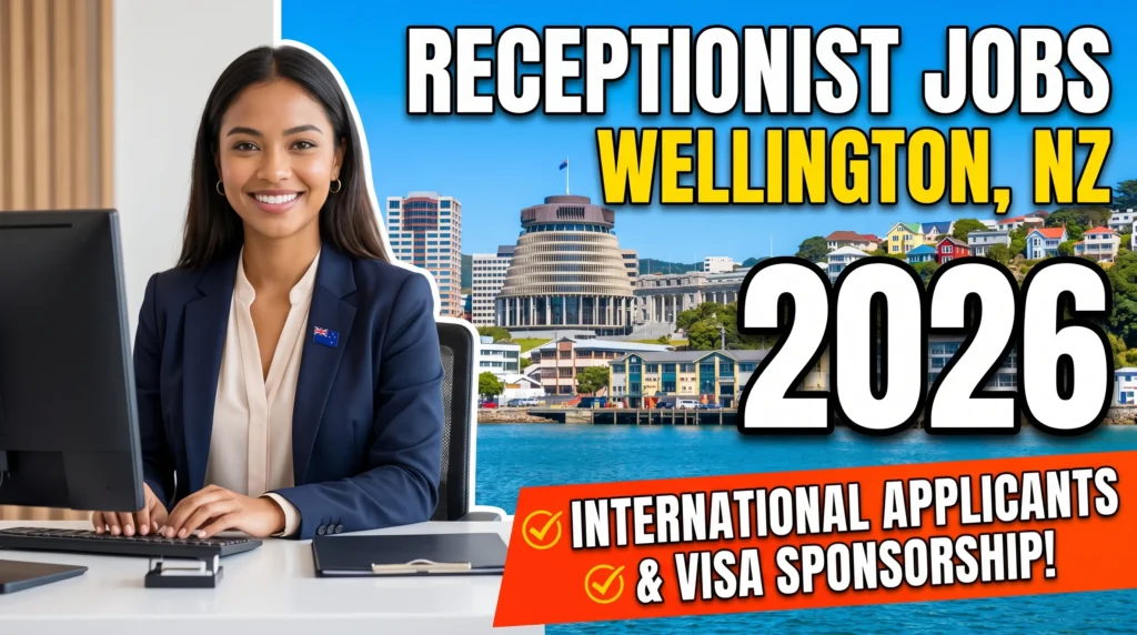 Receptionist Jobs in Wellington New Zealand