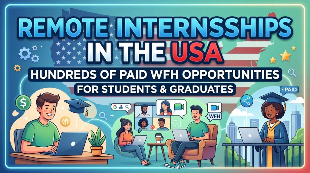 Remote Internships in the USA