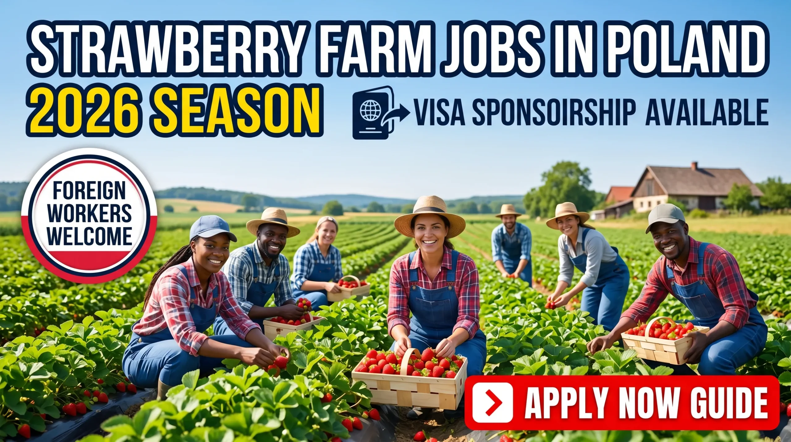 Strawberry Farm Jobs in Poland