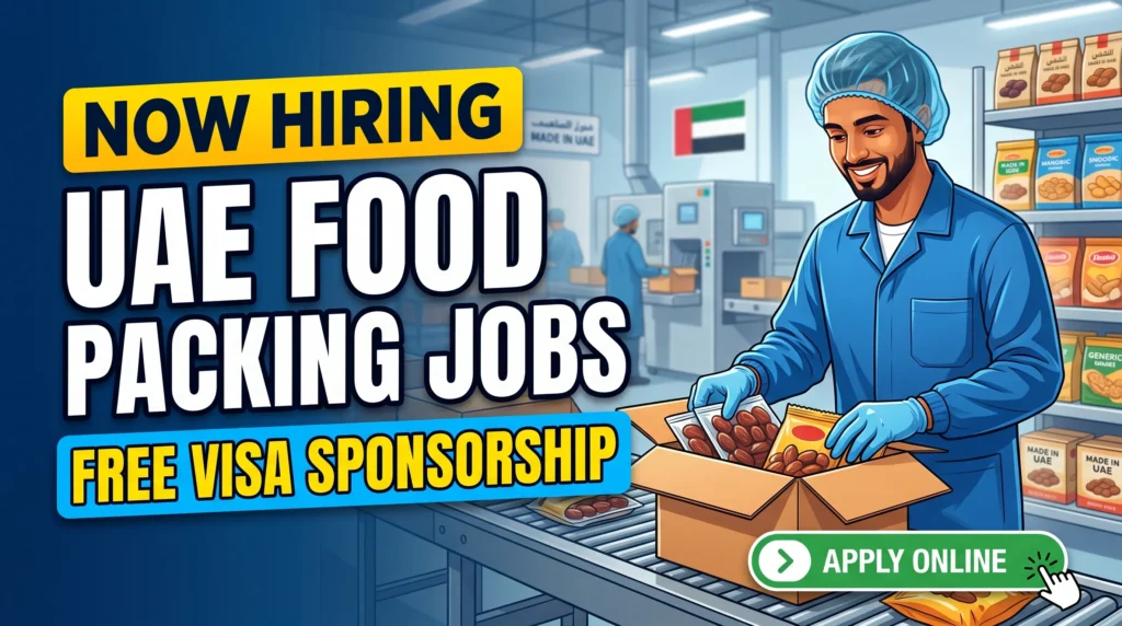 UAE Food Packing Jobs