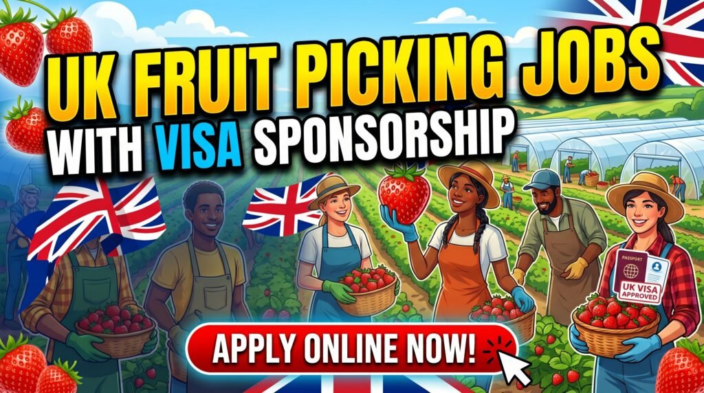 UK Fruit Picking Jobs