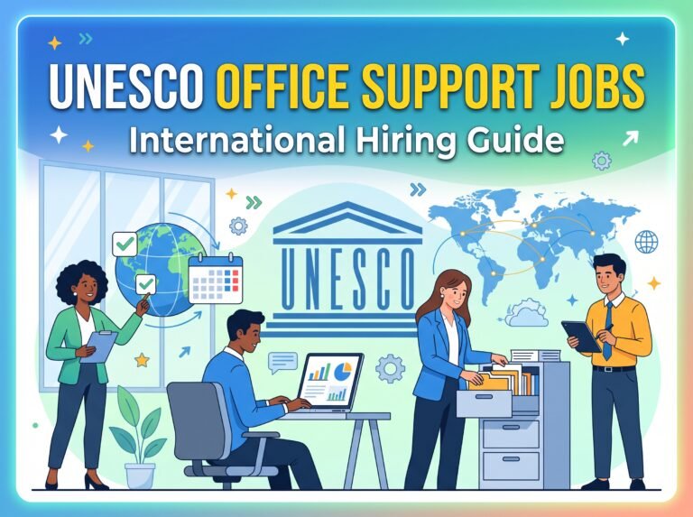 UNESCO Office Support Jobs