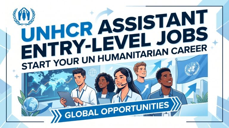 UNHCR Assistant Entry-Level Jobs