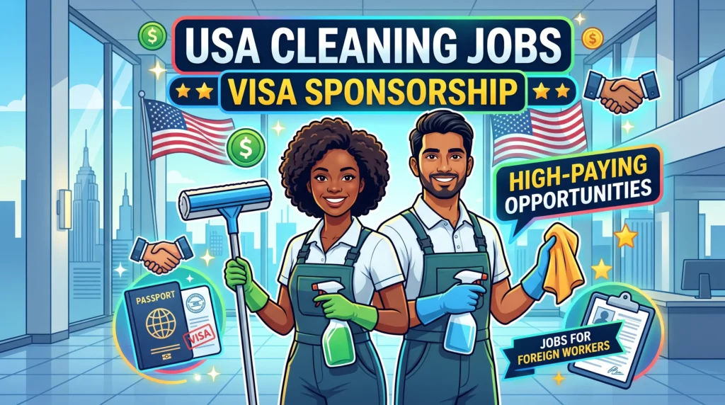 USA Cleaning Jobs