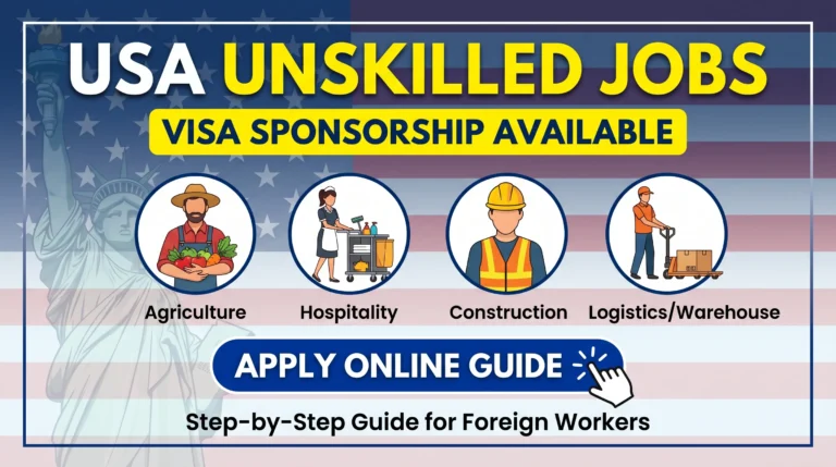 USA Unskilled Jobs