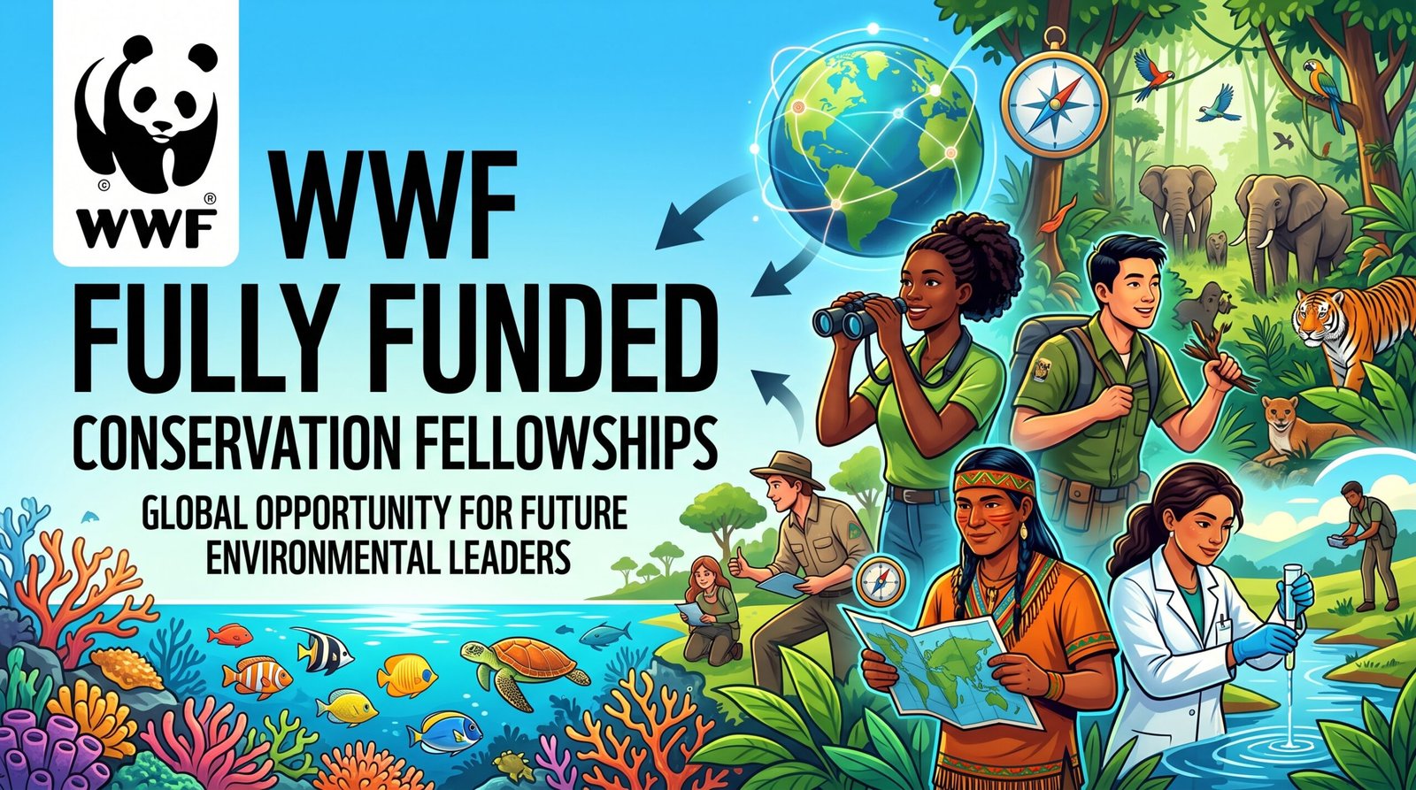 WWF Fully Funded Conservation Fellowships
