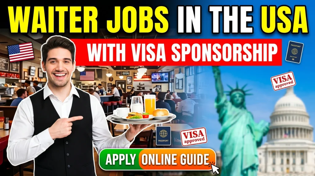 Waiter Jobs in the USA