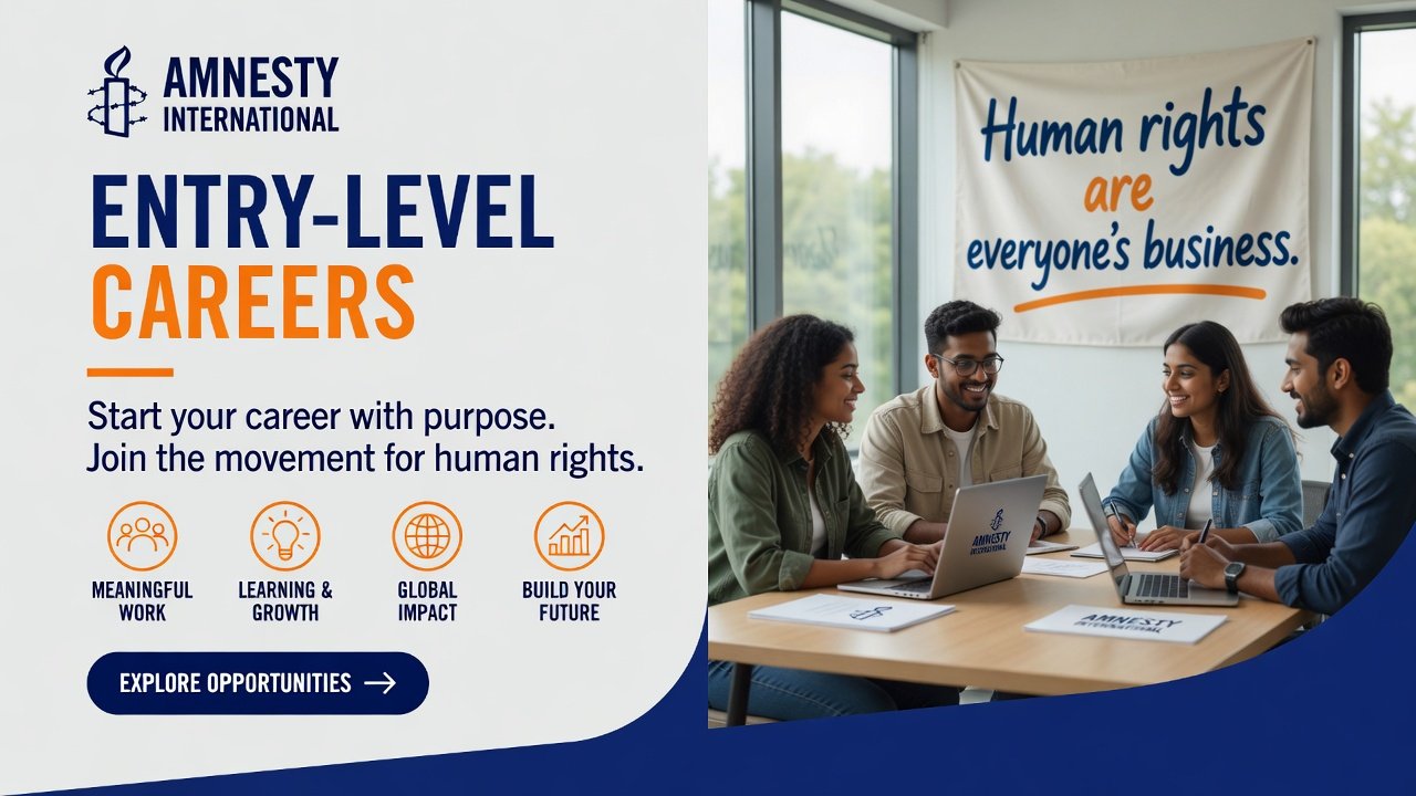 Amnesty International Entry-Level Careers