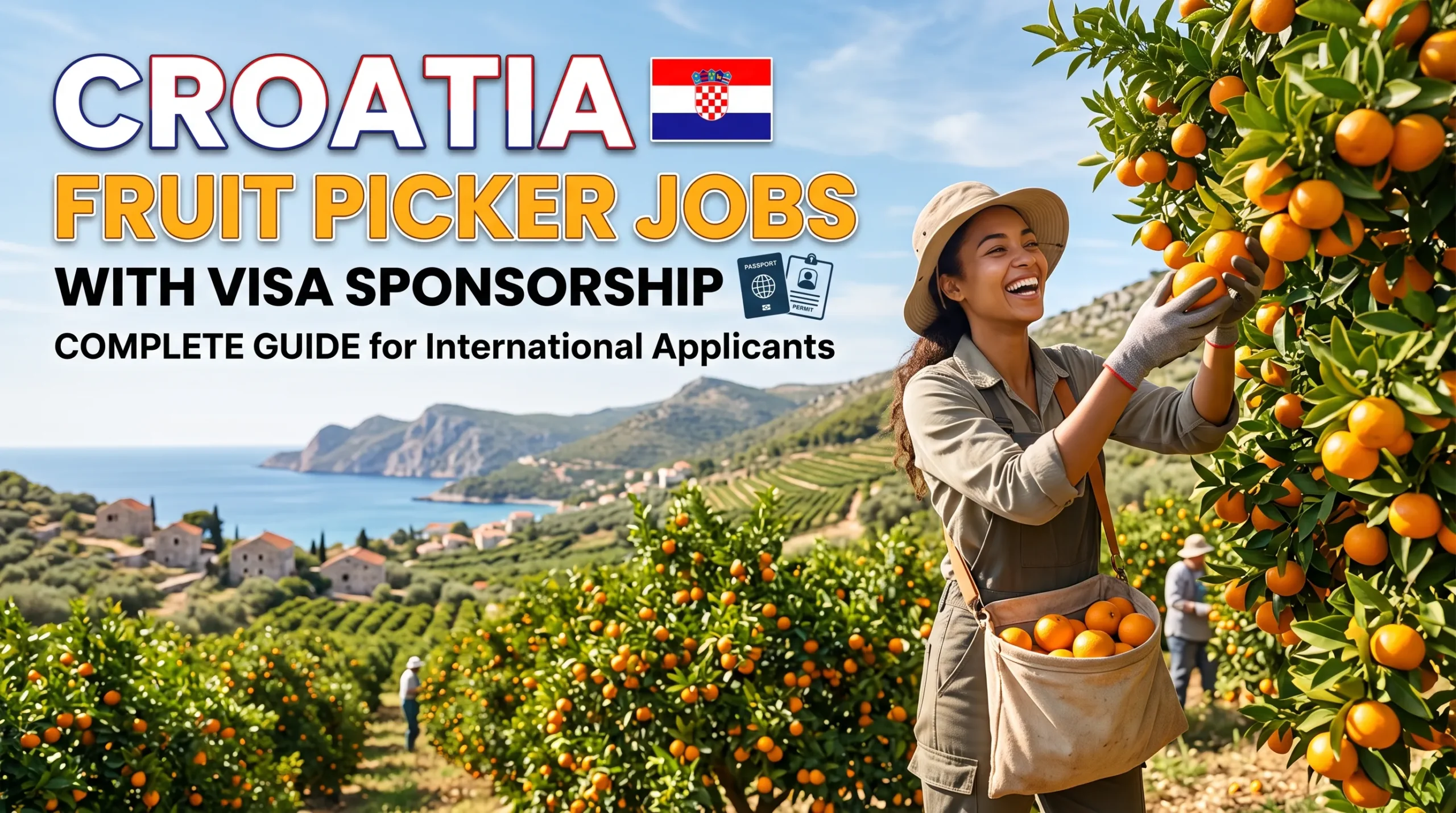 Croatia Fruit Picker Jobs 2026 with Visa Sponsorship