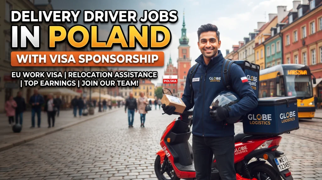 Delivery Driver Jobs in Poland with Visa Sponsorship