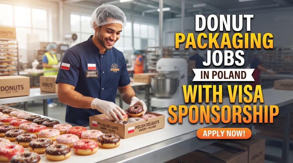 Donut Packaging Jobs in Poland with Visa Sponsorship