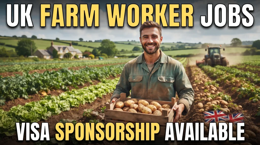 General Farm Laborer Jobs in UK with Visa Sponsorship