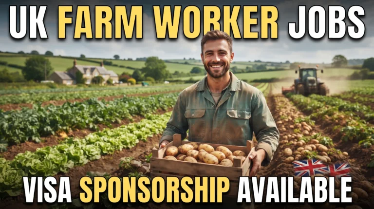 General Farm Laborer Jobs in UK with Visa Sponsorship