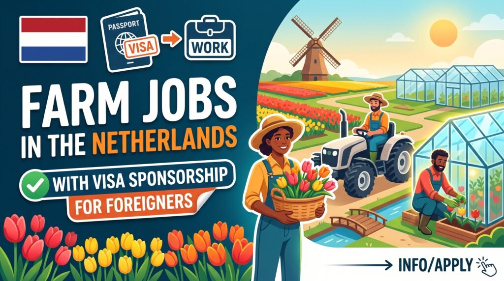 Farm Jobs in the Netherlands for Foreigners