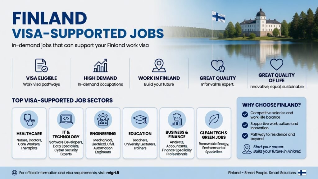 Finland Visa-Supported Jobs