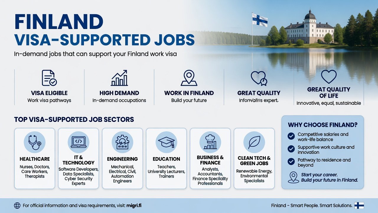 Finland Visa-Supported Jobs