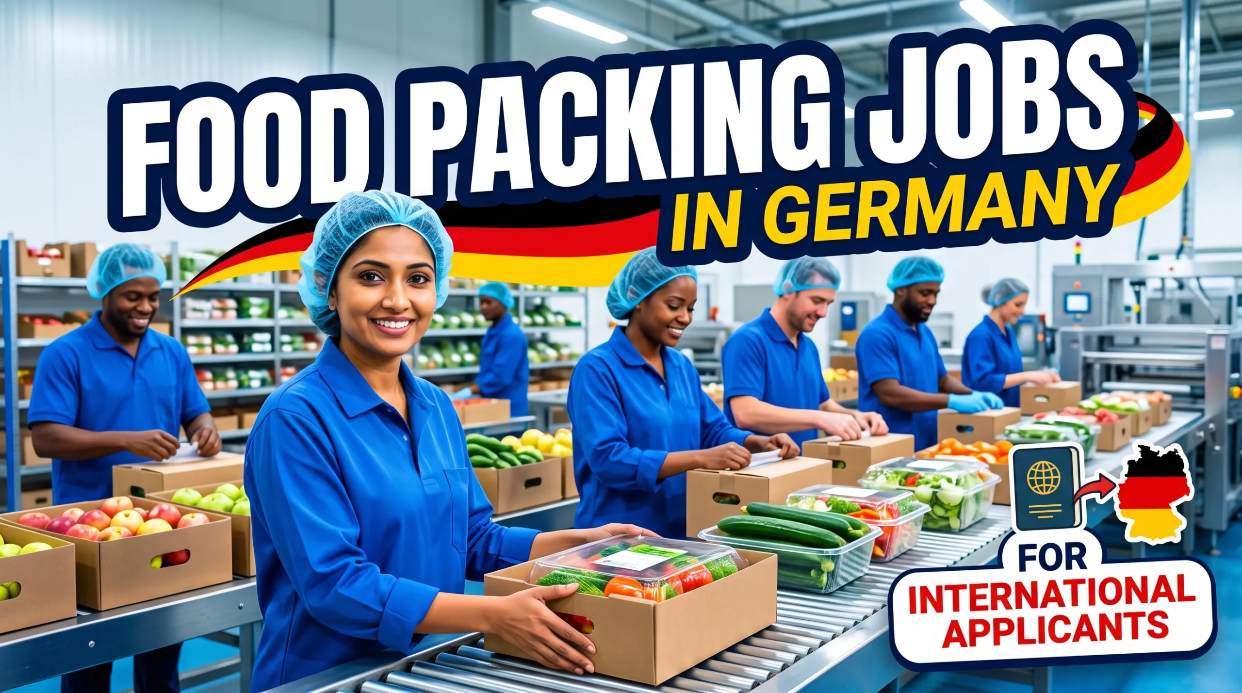 Food Packing Helper Jobs in Germany