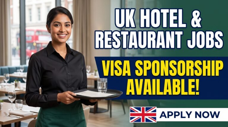Hotel Restaurant Assistant Jobs in the UK