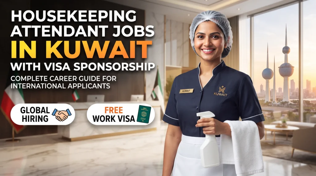 Housekeeping Attendant Jobs in Kuwait with Visa Sponsorship