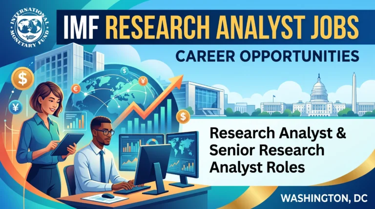 IMF Research Analyst Jobs