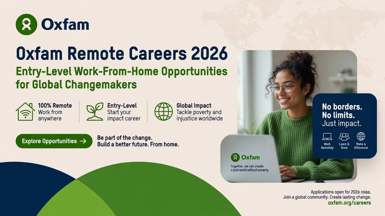 Oxfam Remote Careers