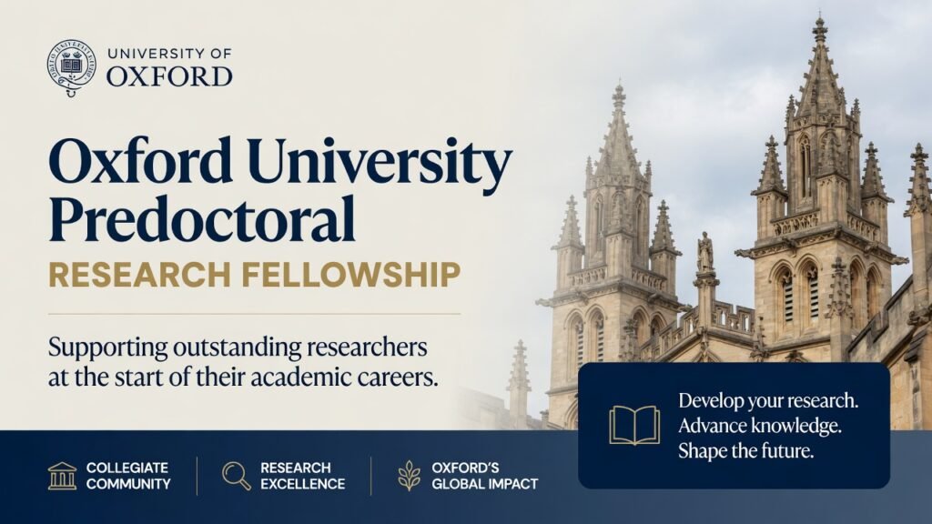 Oxford University Predoctoral Research Fellowship