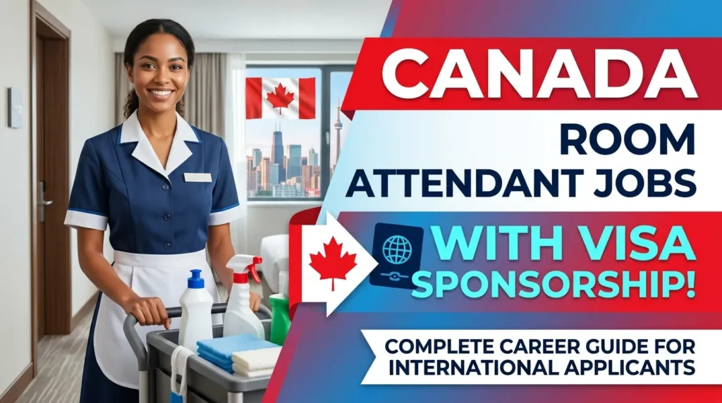Room Attendant Jobs in Canada with Visa Sponsorship