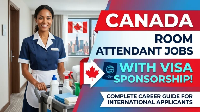 Room Attendant Jobs in Canada with Visa Sponsorship