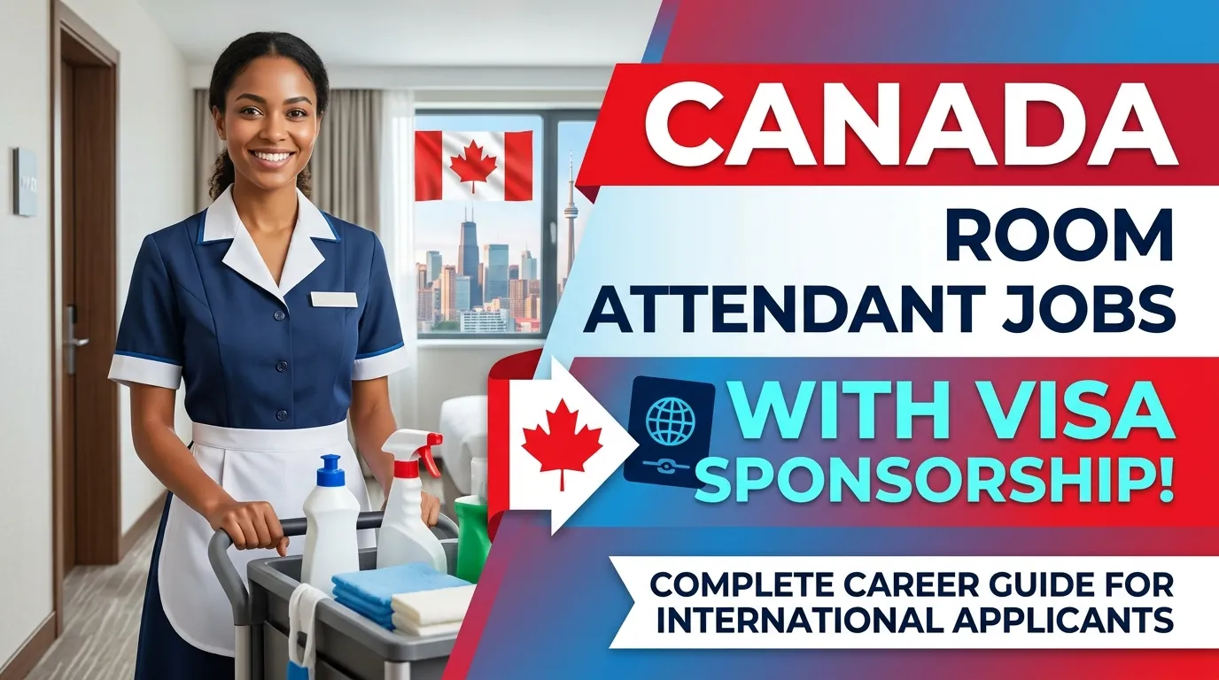 Room Attendant Jobs in Canada with Visa Sponsorship