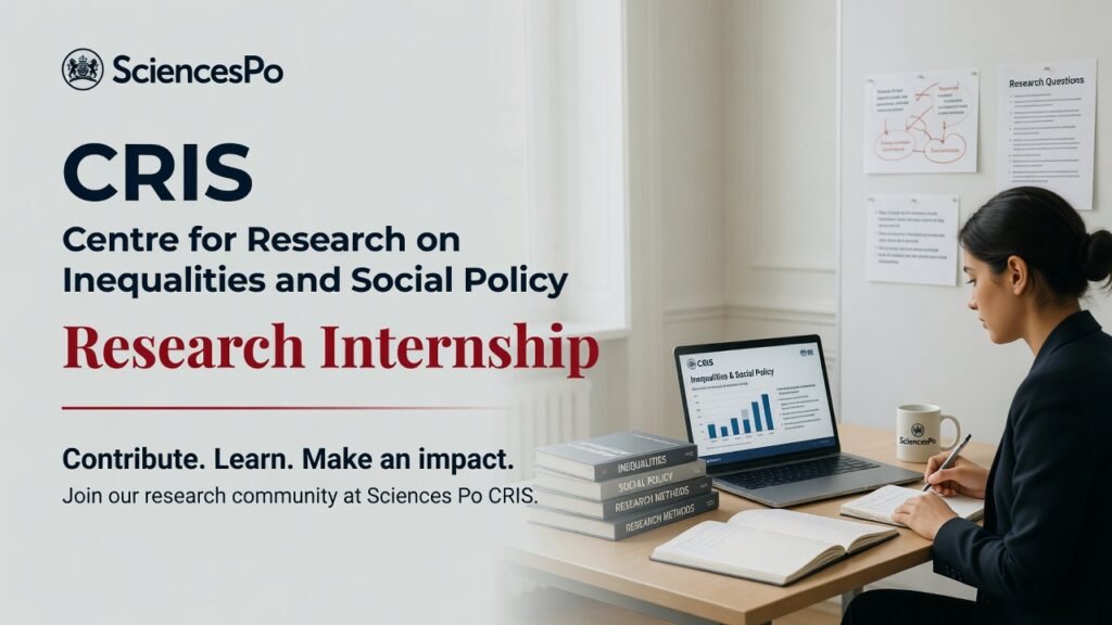 Sciences Po CRIS Research Internship