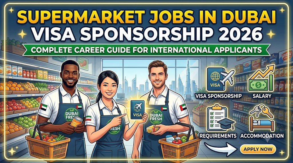 Supermarket Jobs in Dubai with Visa Sponsorship 2026: Complete Career Guide for International Applicants
