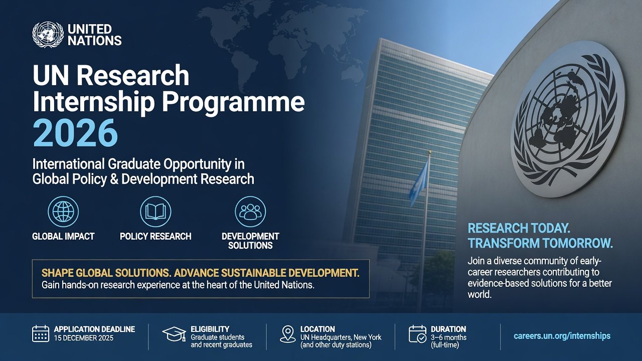 UN Research Internship Programme