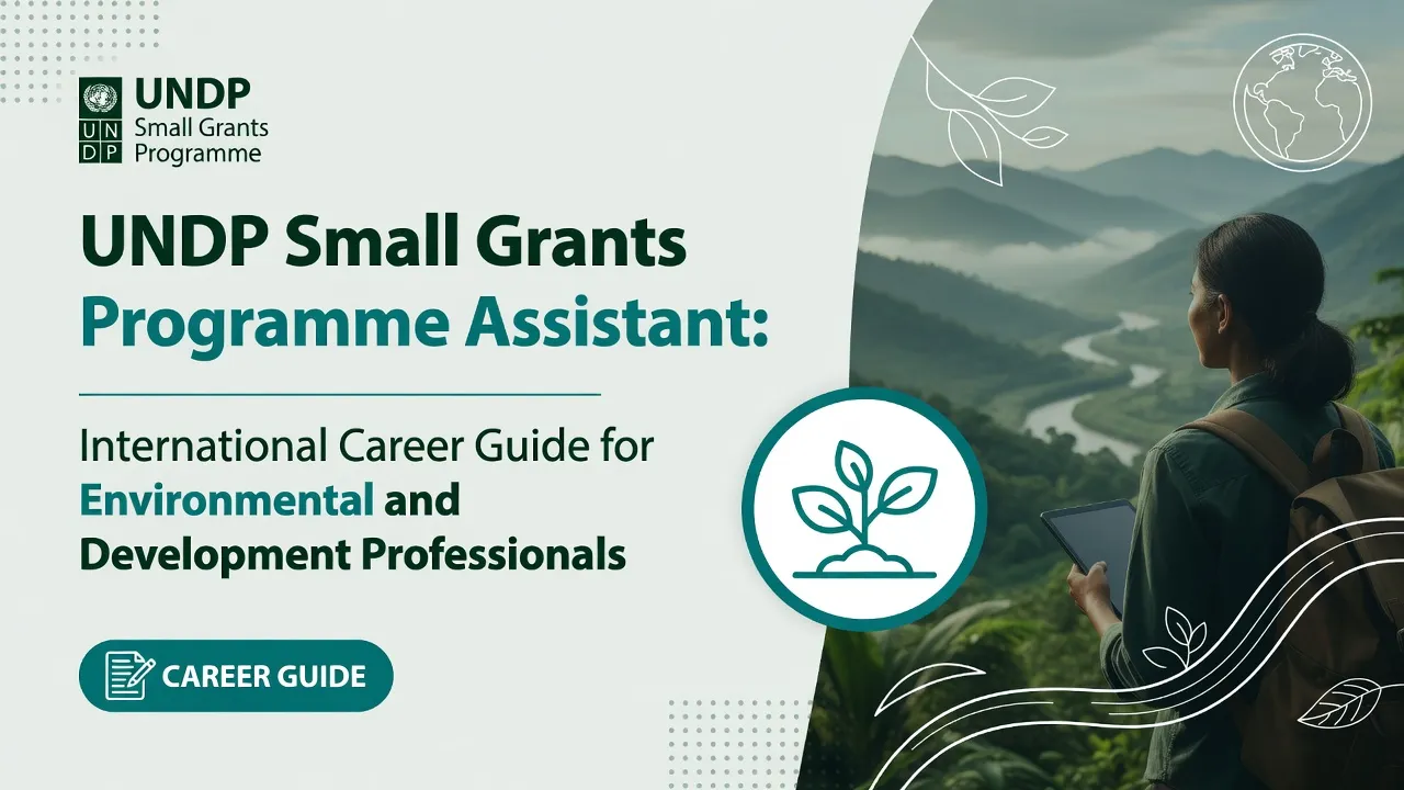 UNDP Small Grants Programme Assistant