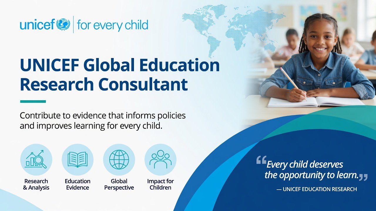 UNICEF Global Education Research Consultant