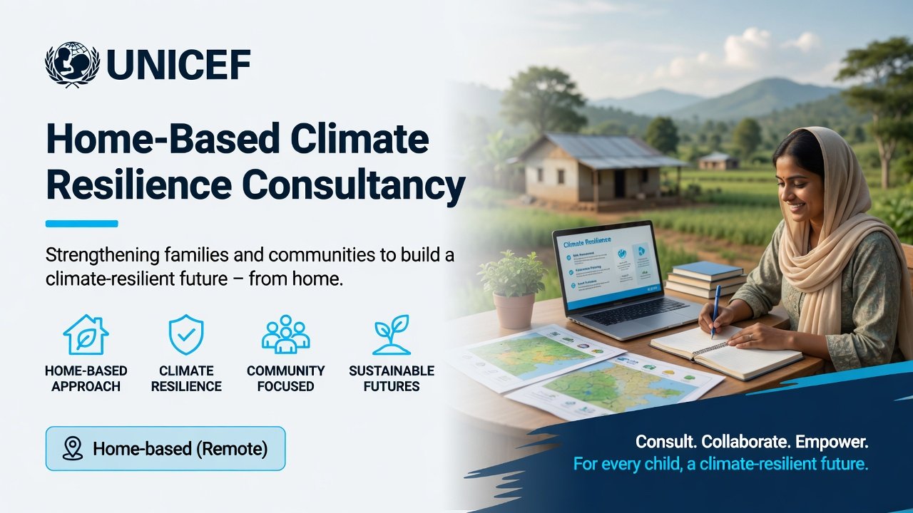 UNICEF Home-Based Climate Resilience Consultancy