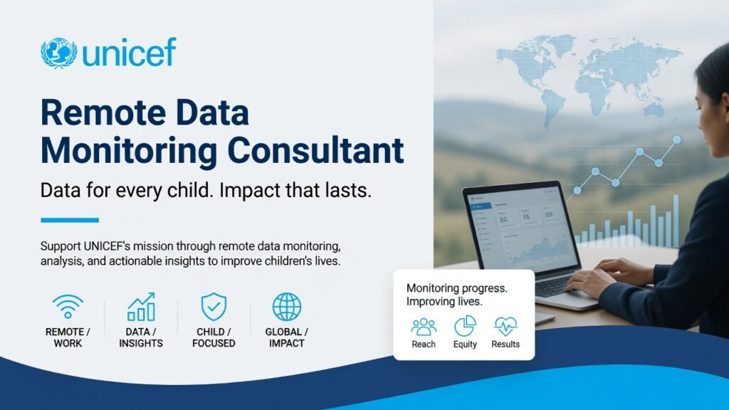 UNICEF Remote Data Monitoring Consultant